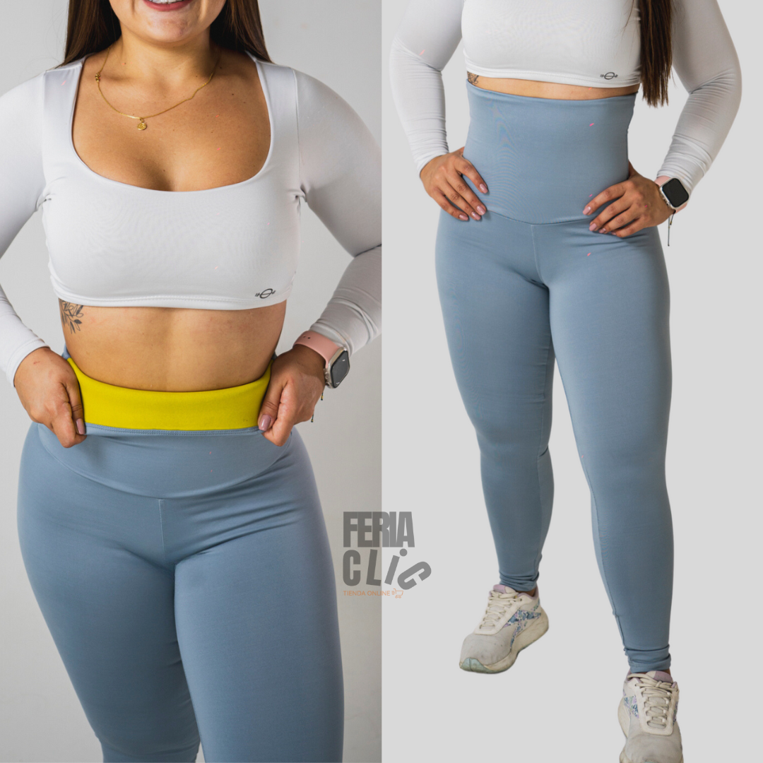 LEGGINGS TÉRMICOS EN NEOPRENO TIPO FAJA