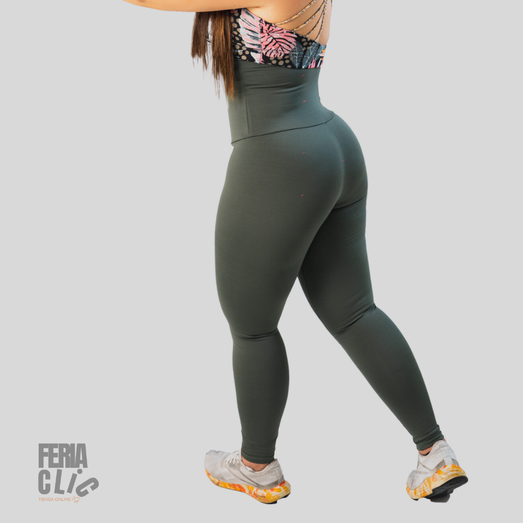 LEGGINGS TÉRMICOS EN NEOPRENO TIPO FAJA